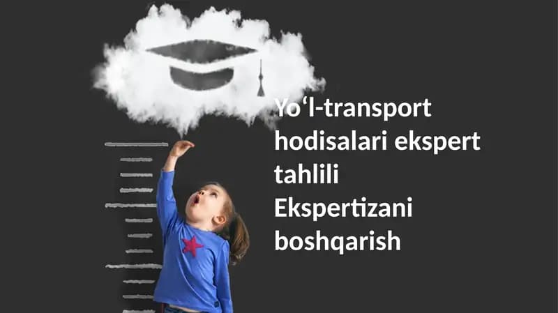 Yo‘l-transport hodisalari eksperttahlili
