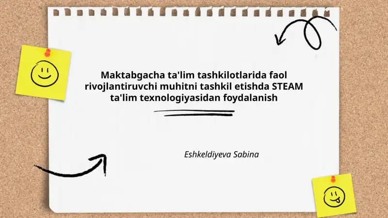 STEAM ta'lim texnologiyasi