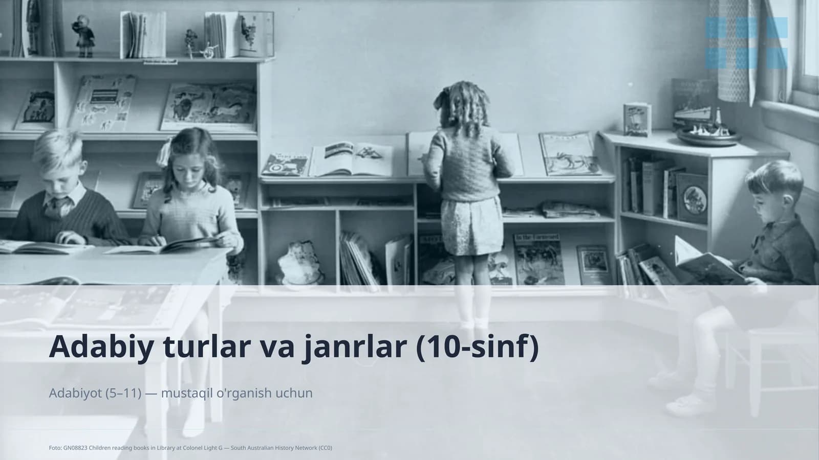 Adabiy turlar va janrlar (10-sinf)