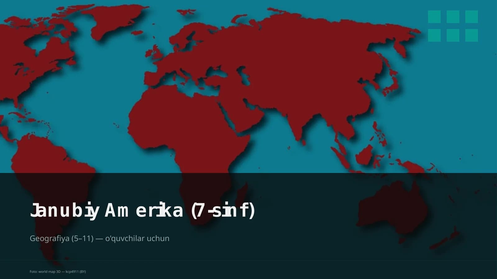 Janubiy Amerika (7-sinf)