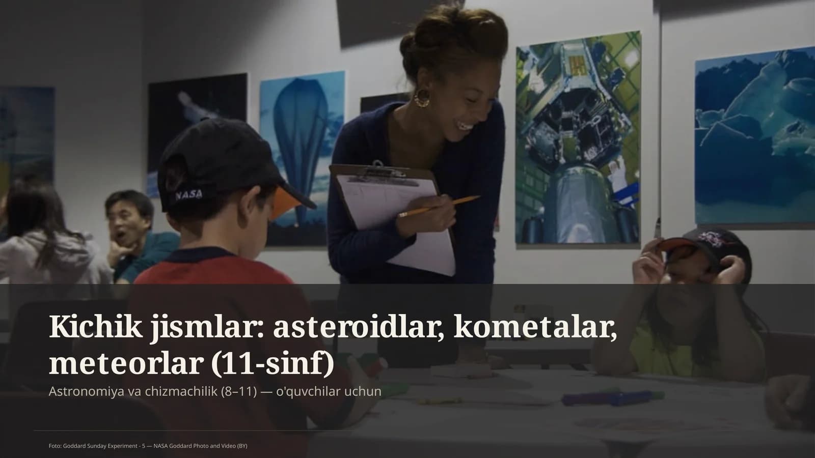 Kichik jismlar: asteroidlar, kometalar, meteorlar (11-sinf)