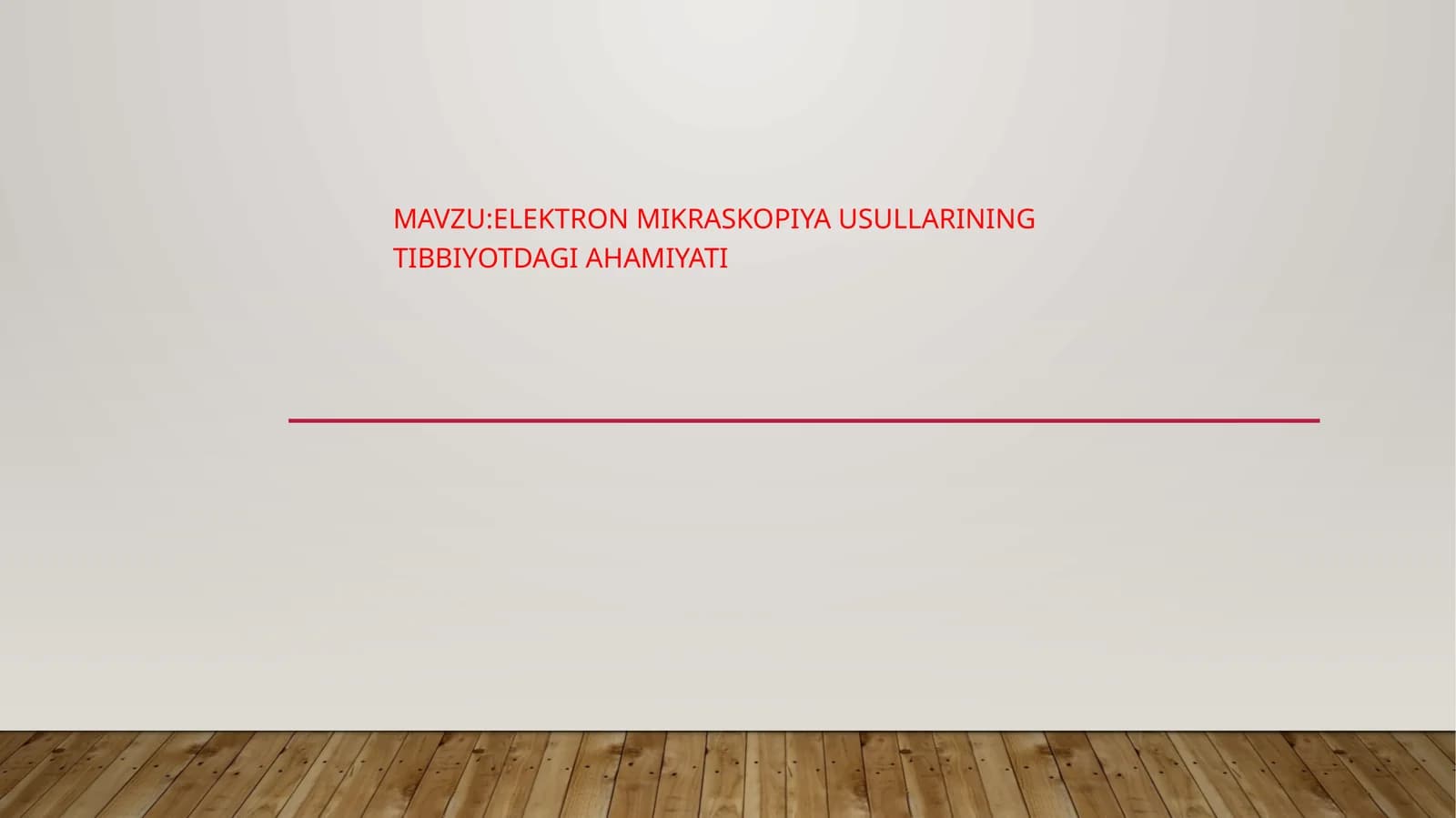 Elektron mikraskopiya usullarining tibbiyotdagi ahamiyati