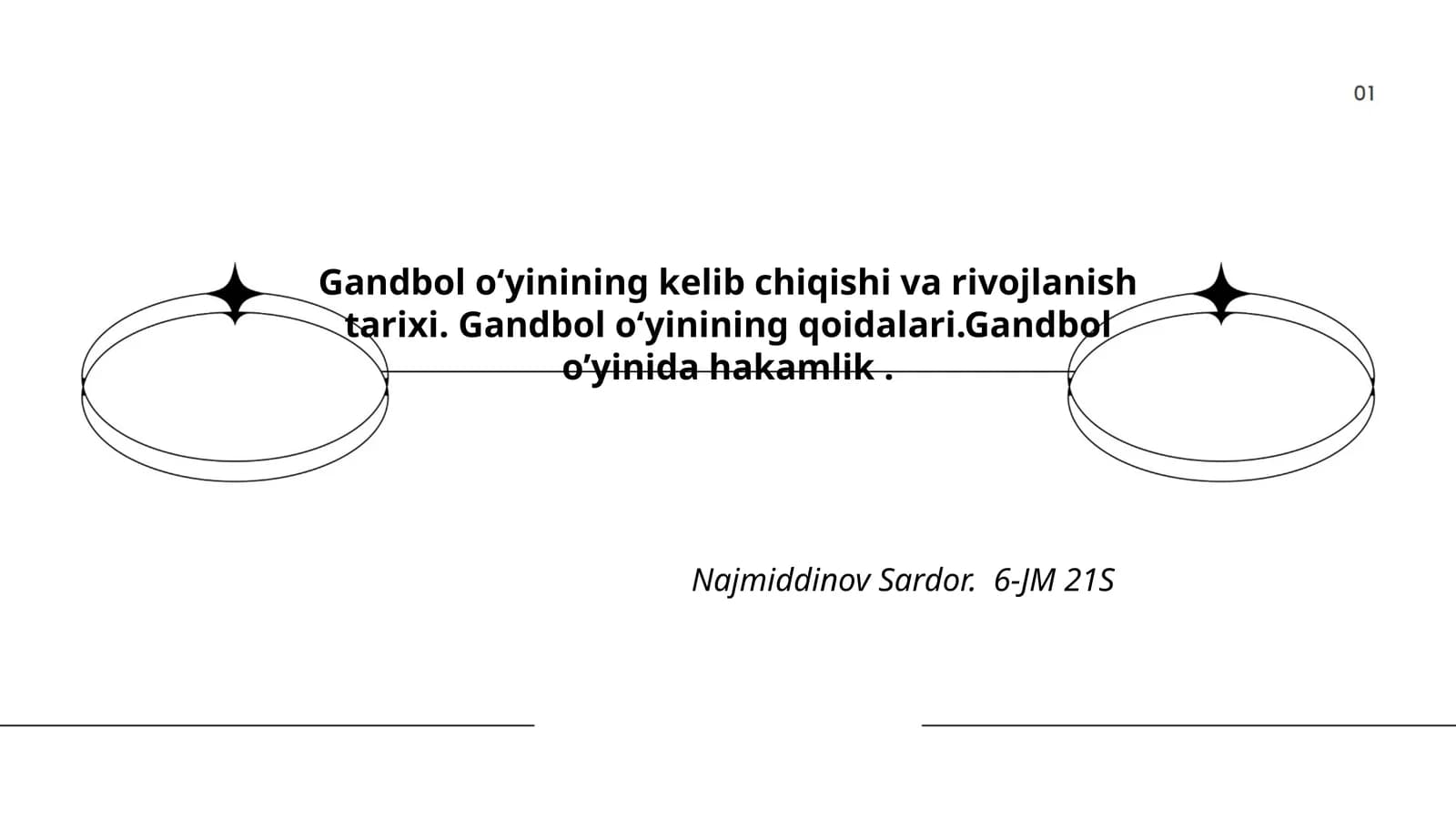 Gandbol o‘yinining kelib chiqishi va rivojlanish tarixi