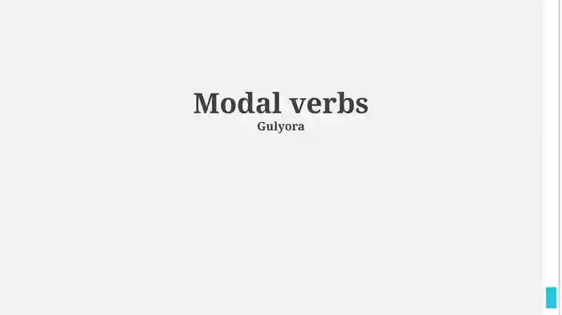 Understanding Modal Verbs: Definition & Functions