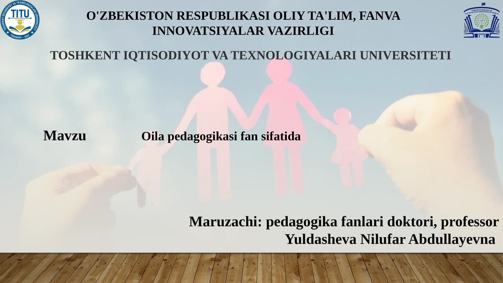 Oilapedagogikasifansifatida