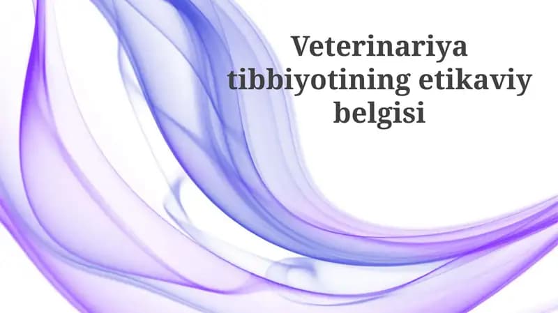 Veterinariya Tibbiyoti