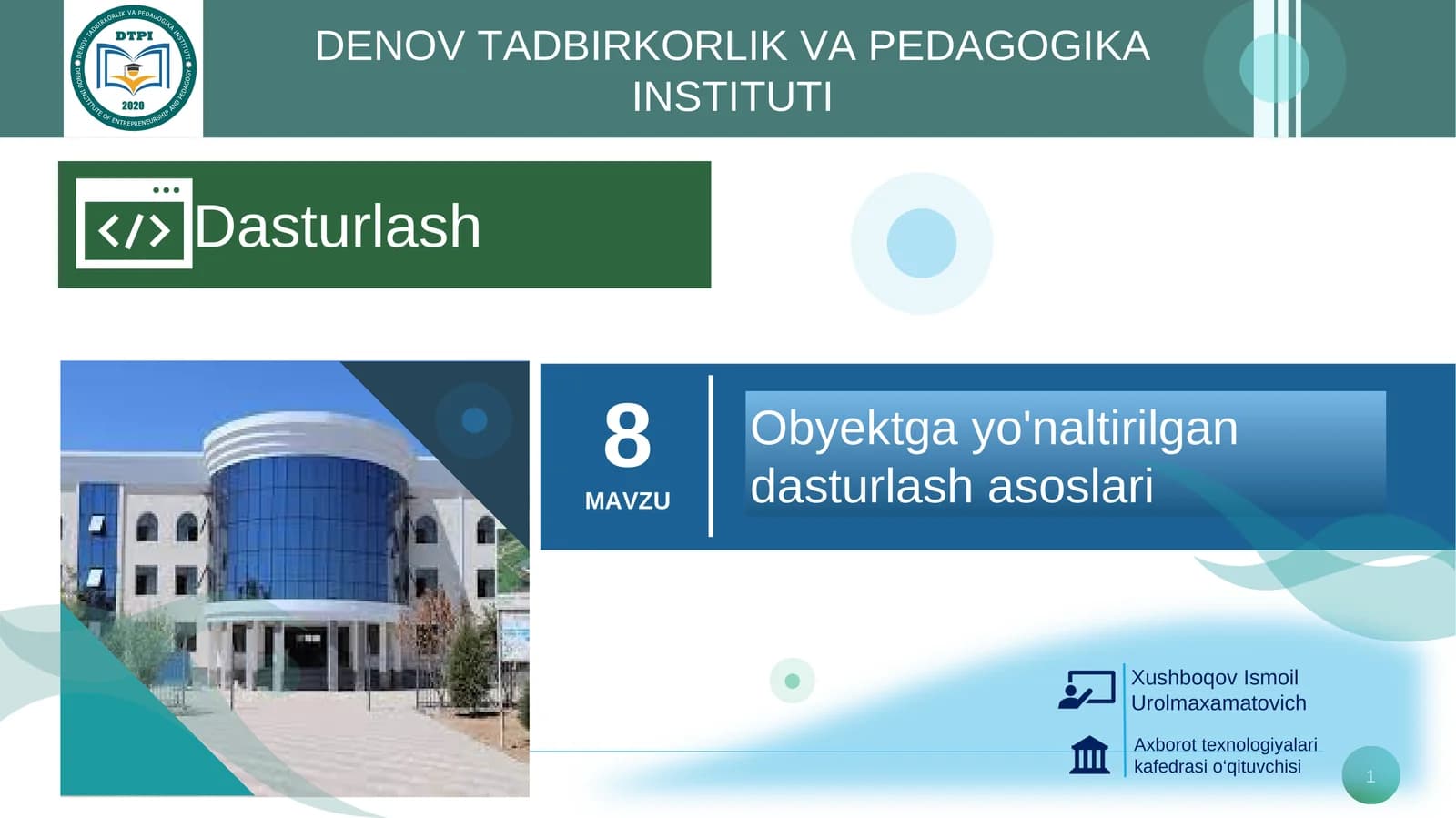 OYD nima?