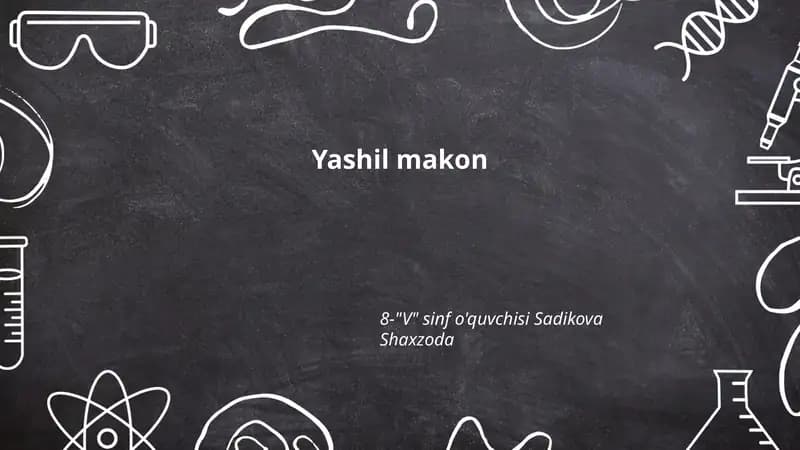 Yashil makon