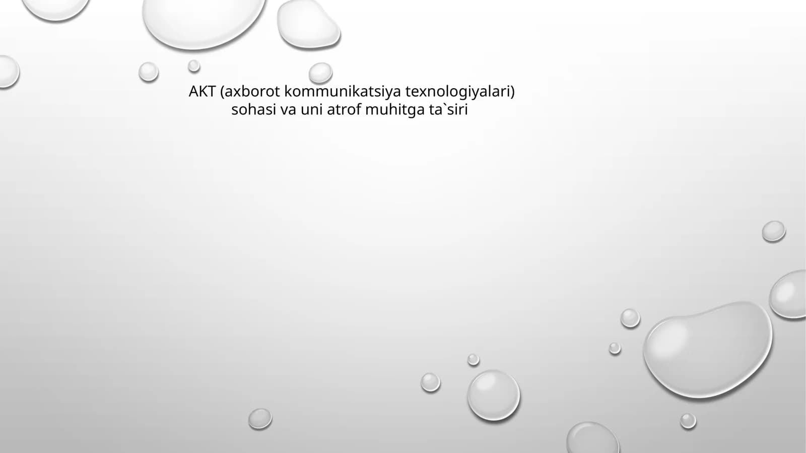 Axborot kommunikatsiya texnologiyalari (AKT)