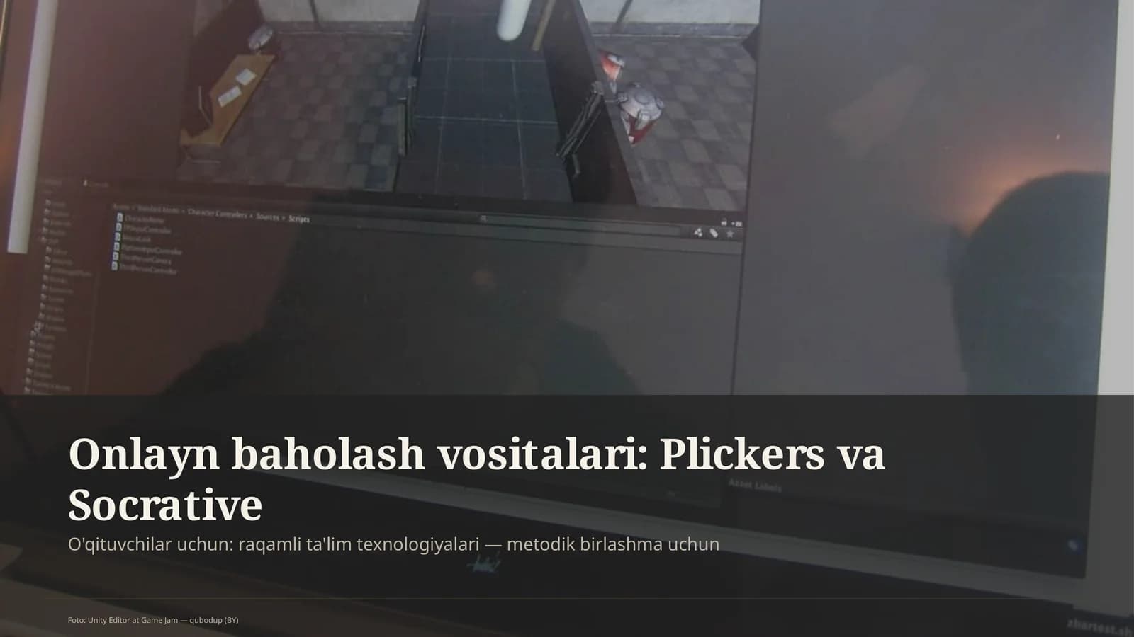 Onlayn baholash vositalari: Plickers va Socrative