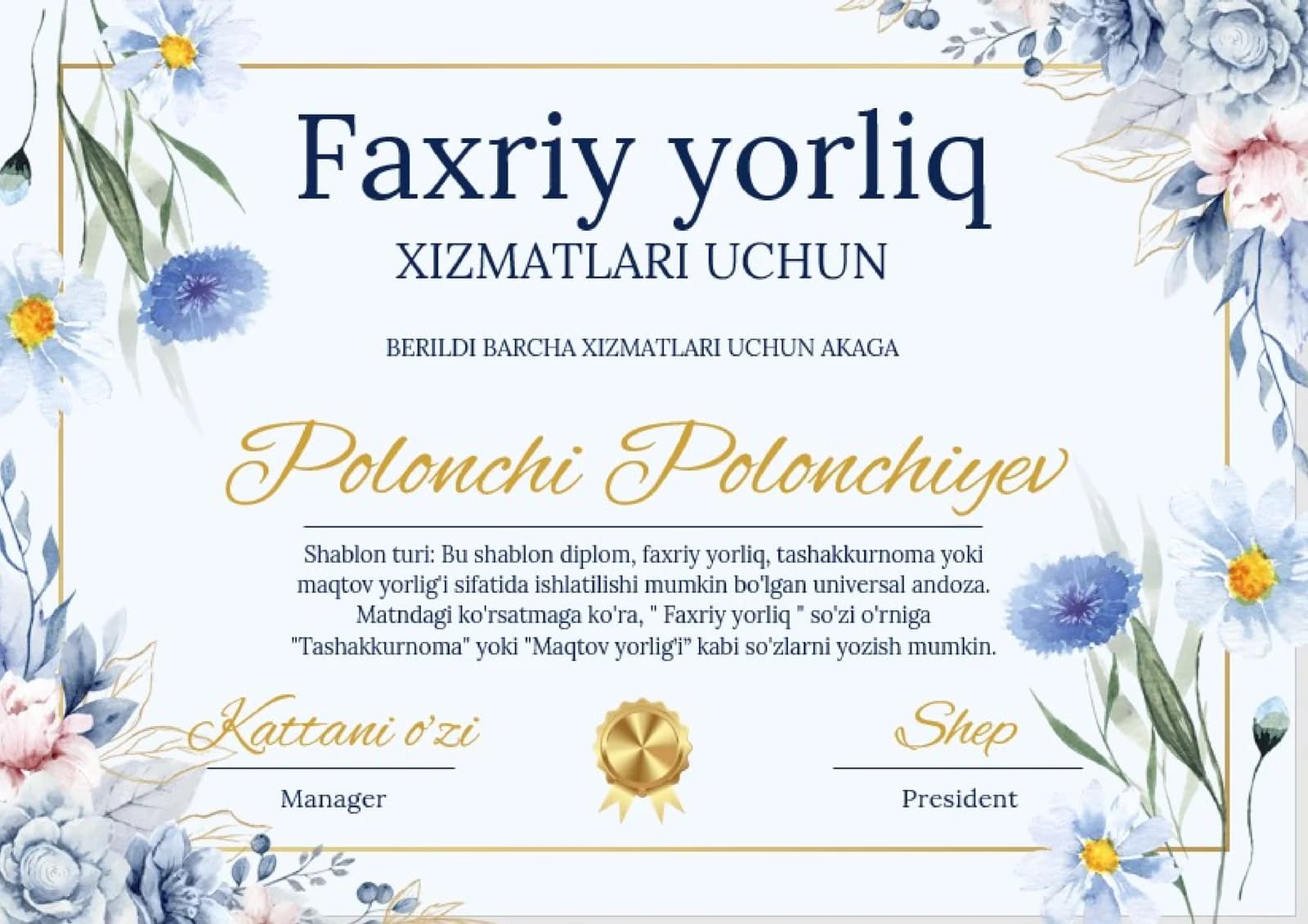 FAXRIY YORLIQ