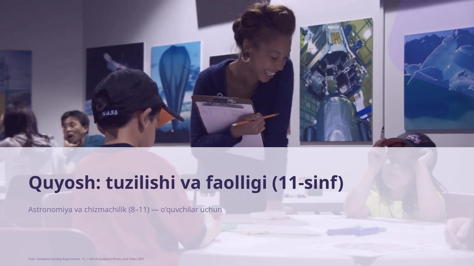 Quyosh: tuzilishi va faolligi (11-sinf)