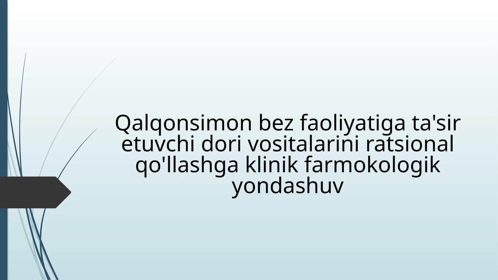 Qalqonsimonbez faoliyati
