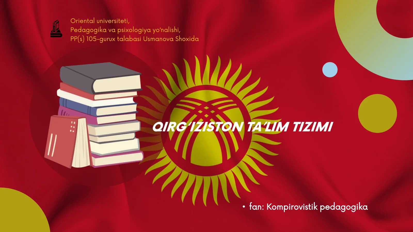 Pedagogikavapsixologiyayoʼnalishi
