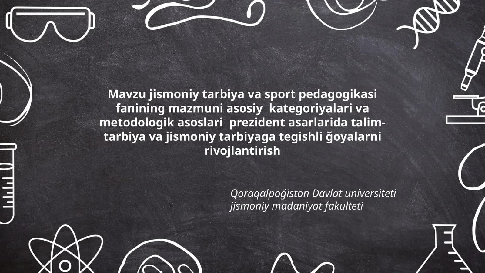 Jismoniy tarbiya va sport pedagogikasi