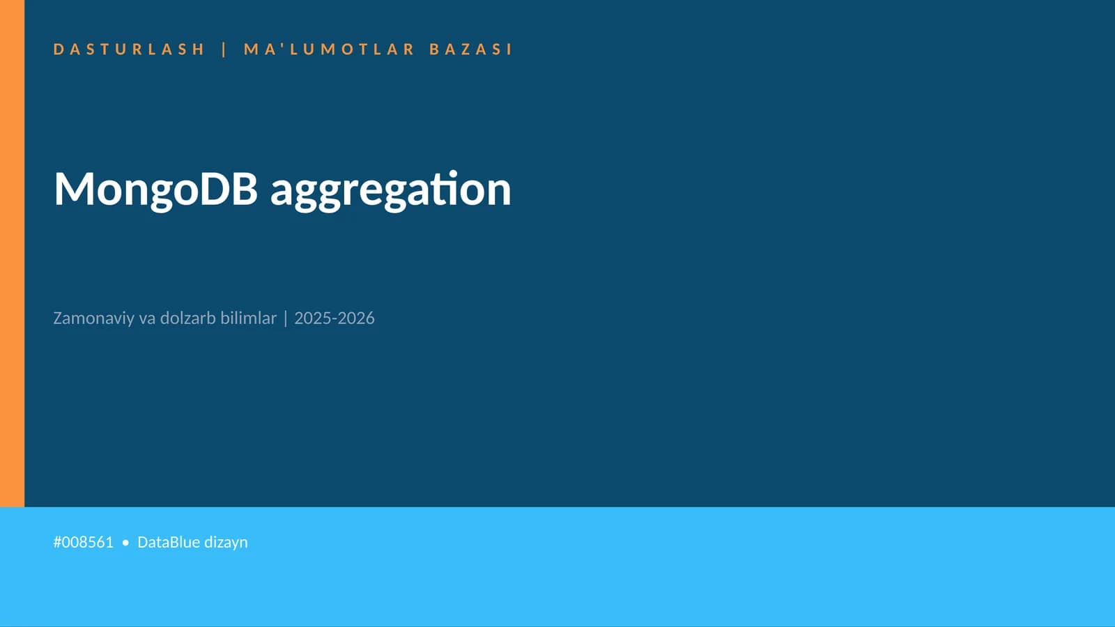 MongoDB aggregation