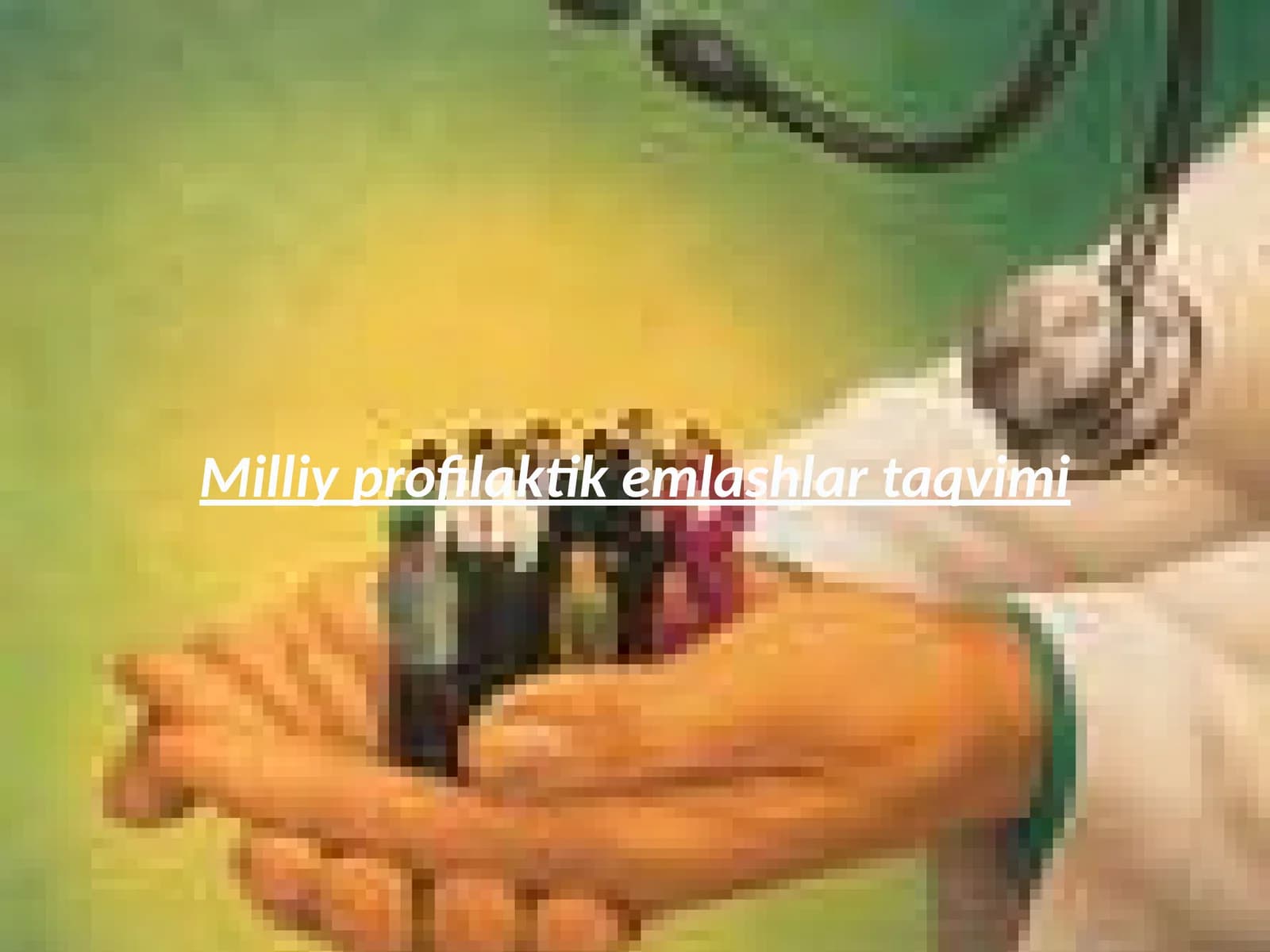 Milliy profilaktik emlashlar taqvimi