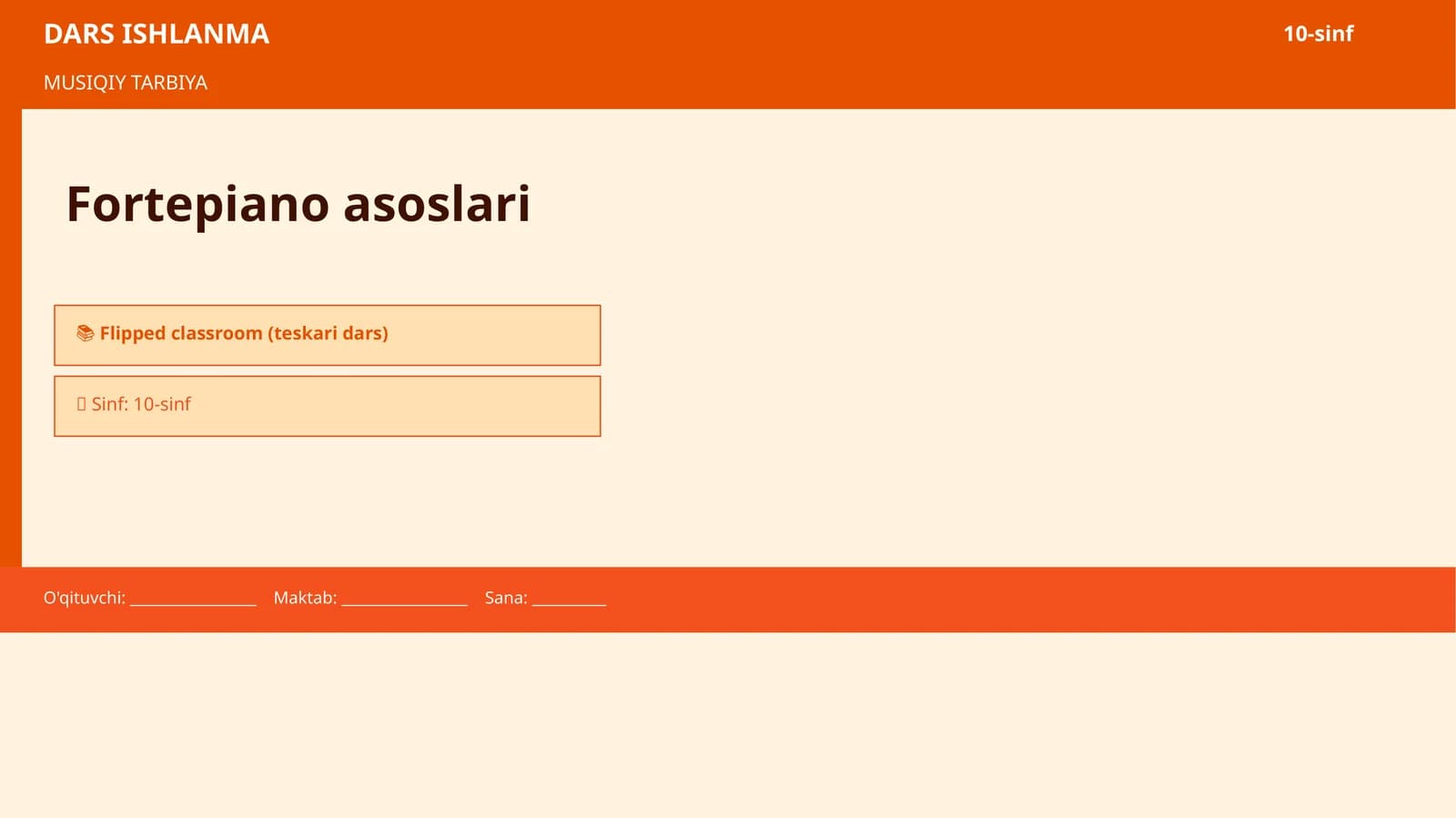 Fortepiano asoslari