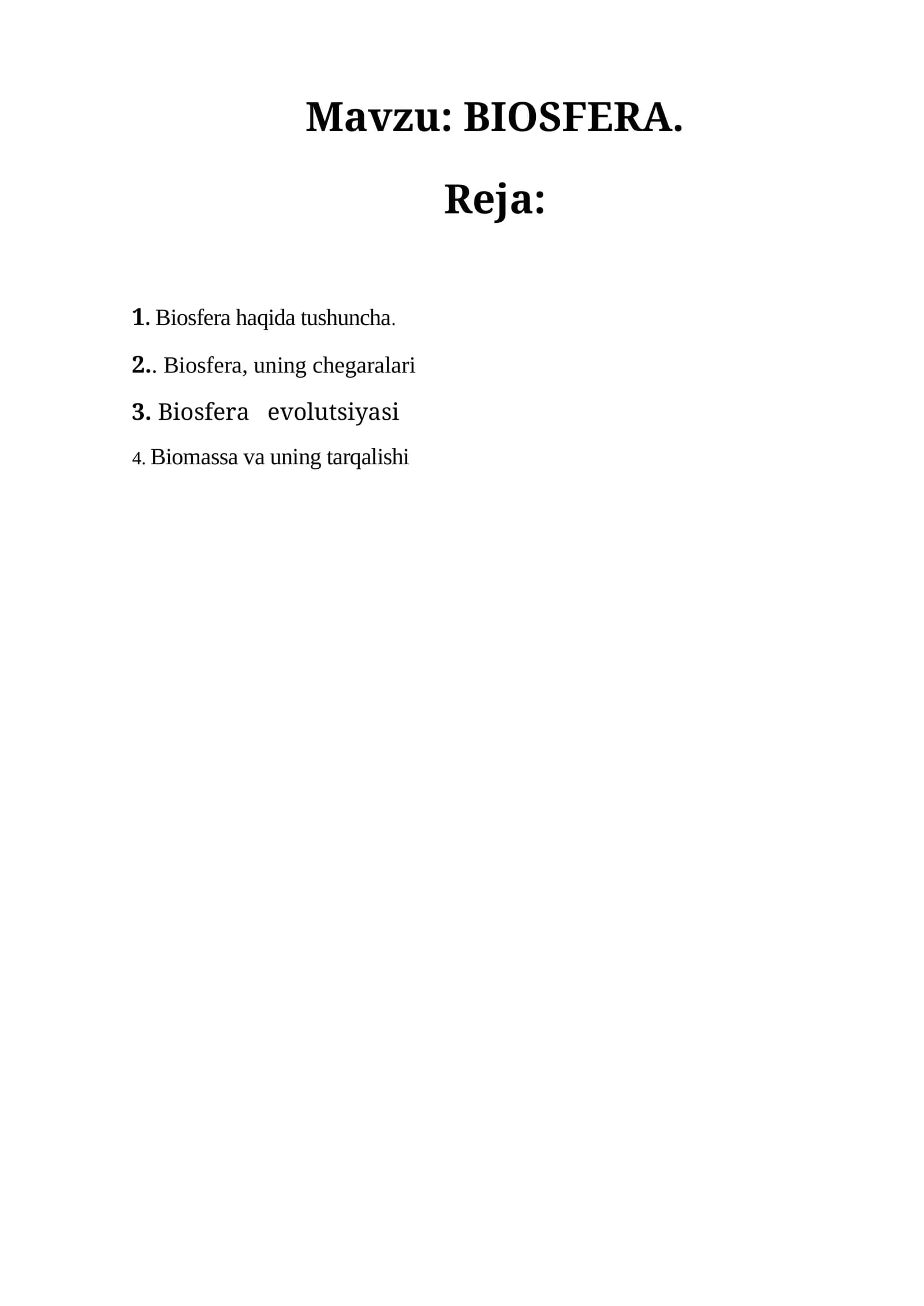 BIOSFERA