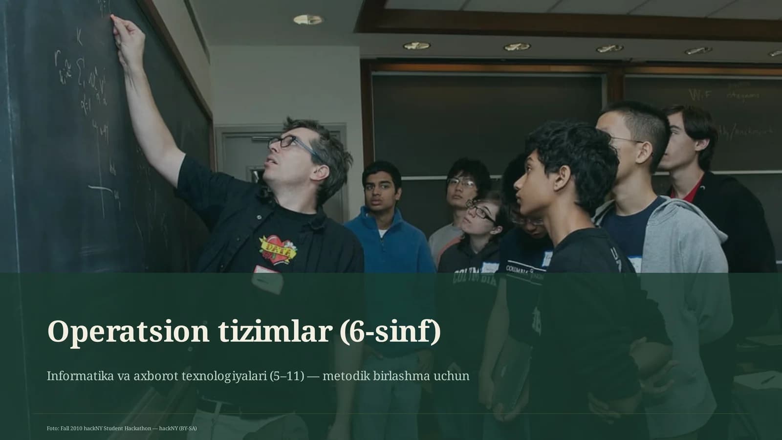 Operatsion tizimlar (6-sinf)