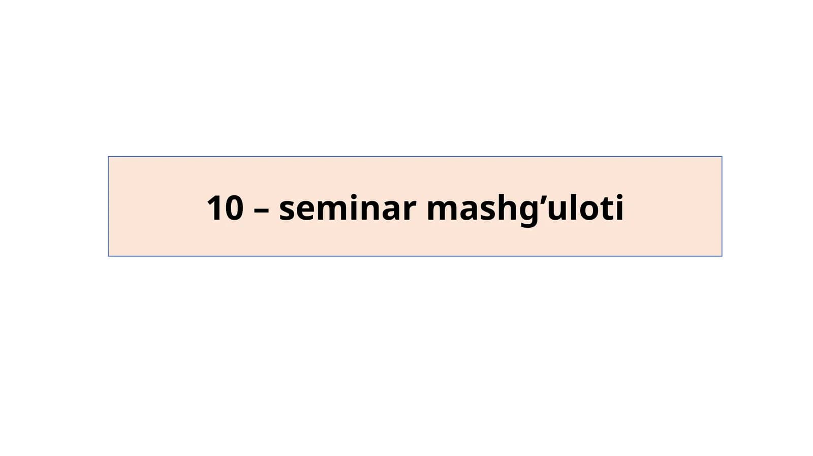 seminarmashg’uloti