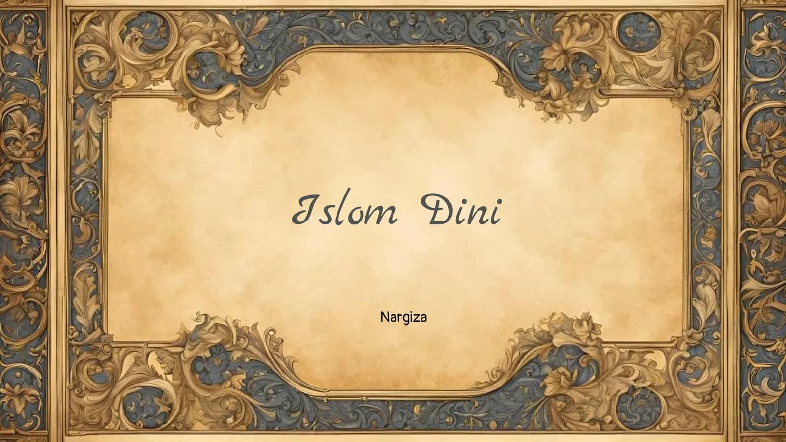 Islom Dini