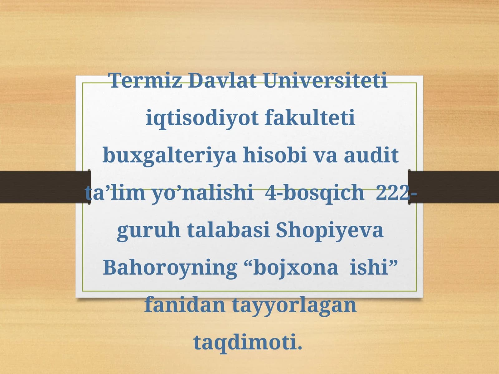 TermizDavlatUniversiteti