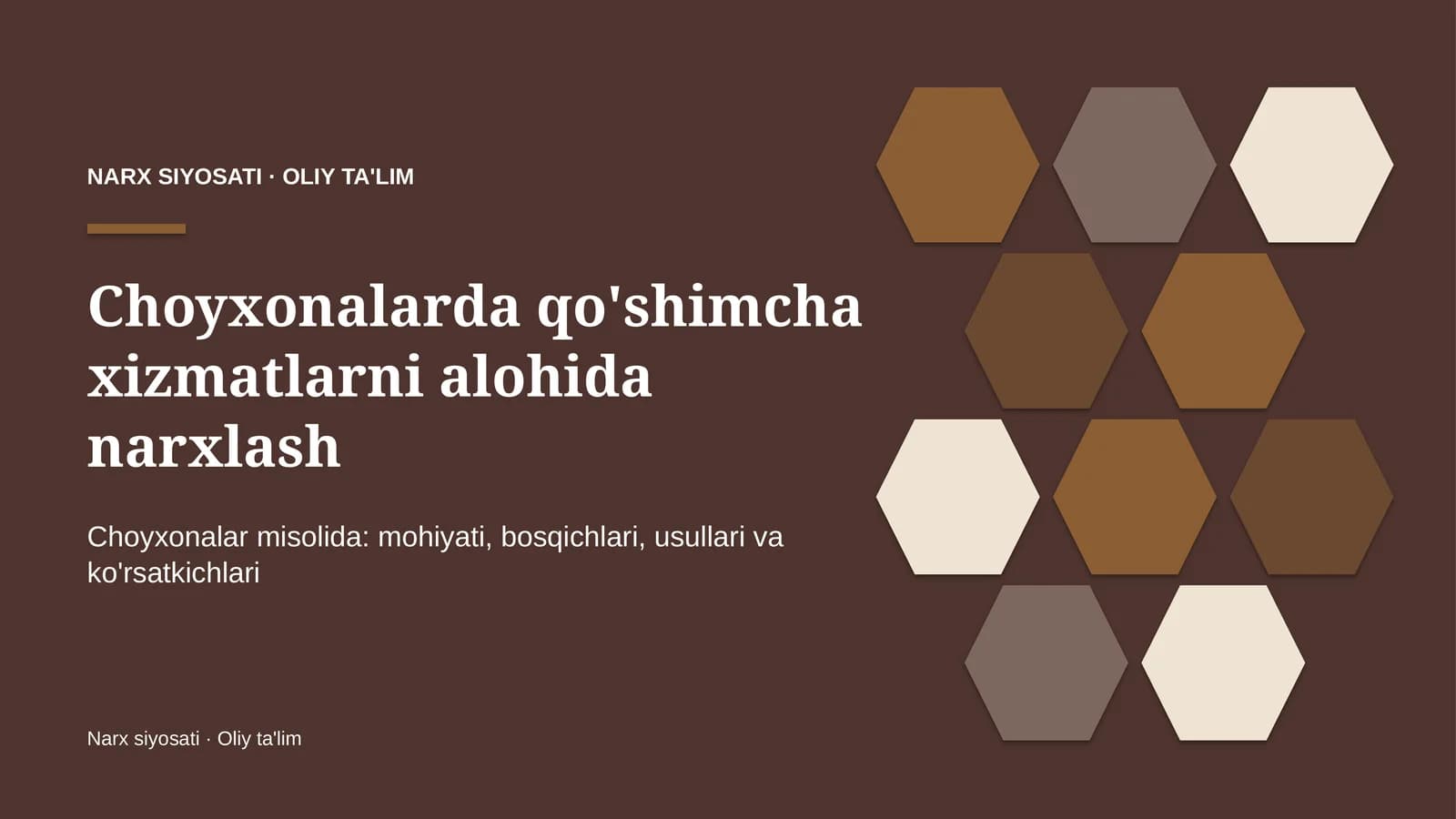 choyxonalarda qo'shimcha xizmatlarni alohida narxlash 9155