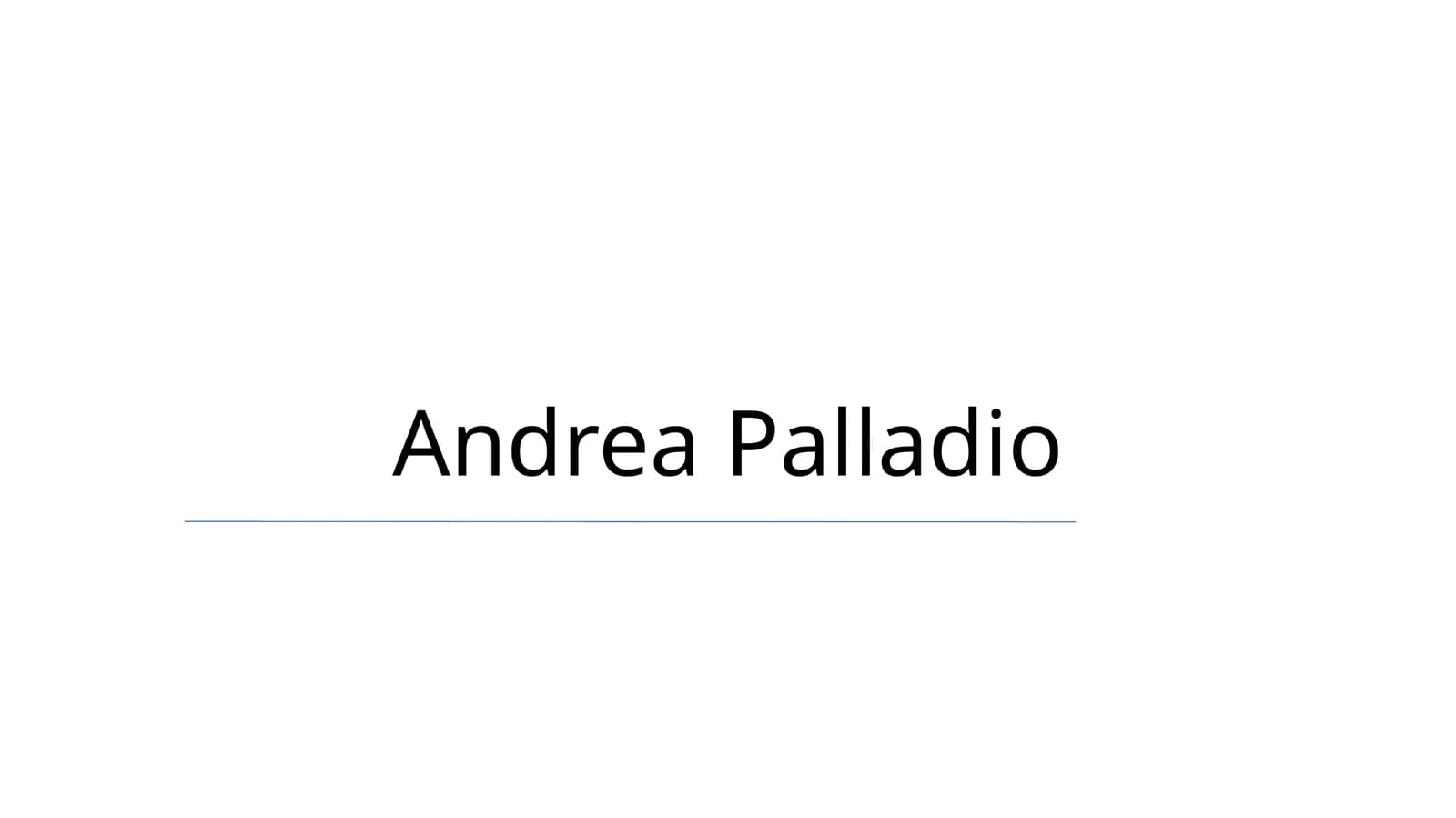Andrea Palladio