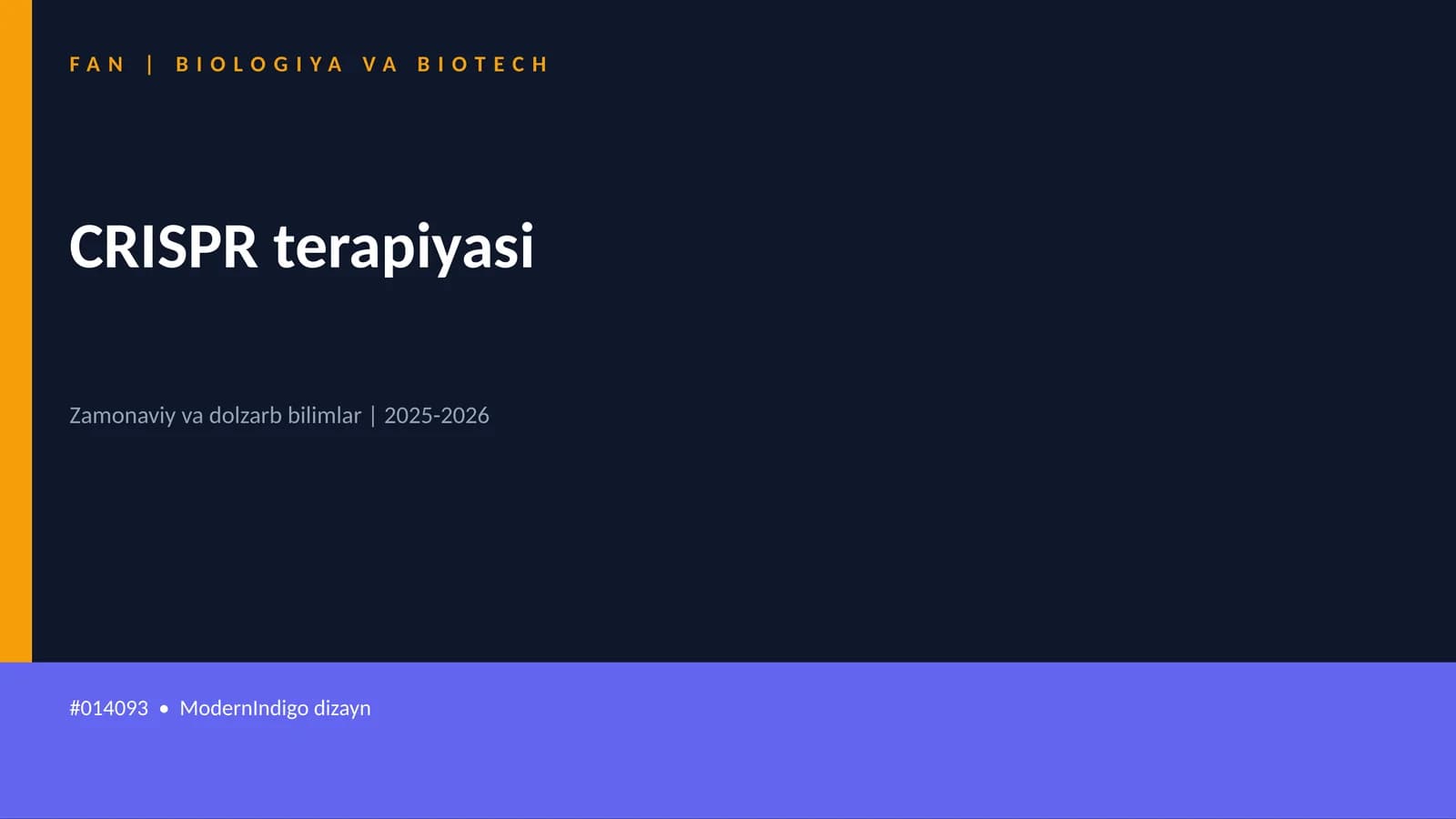 CRISPR terapiyasi