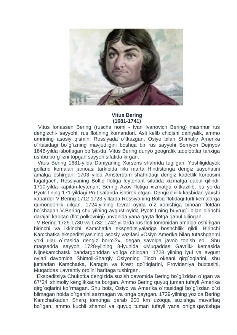 Vitus Bering