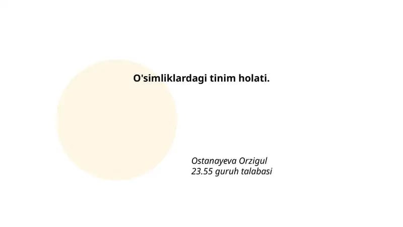 Tinim holati