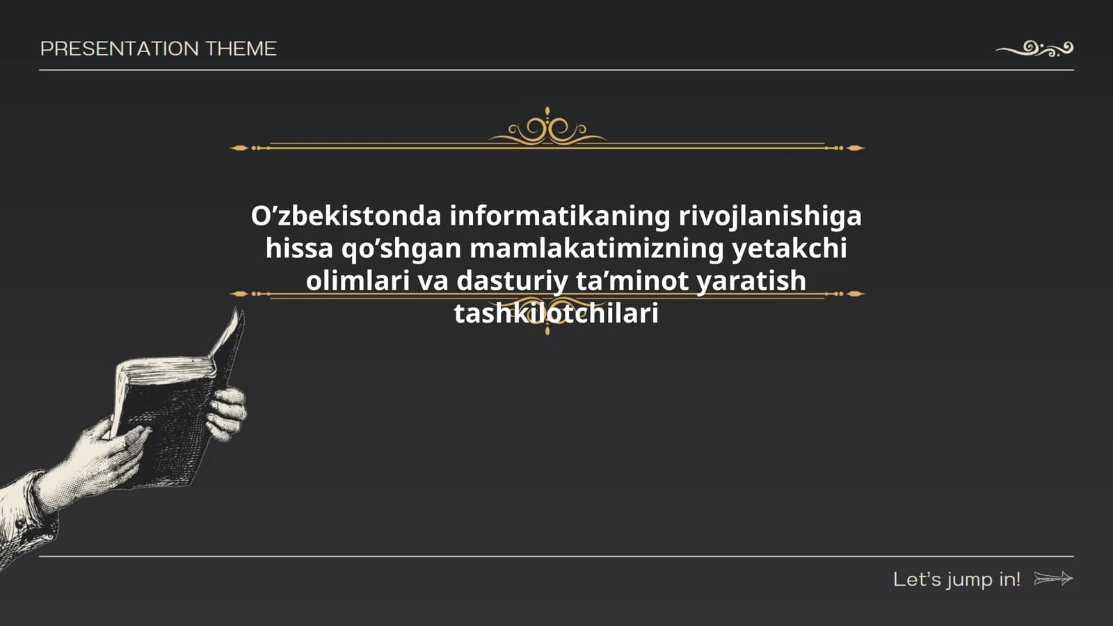 O’zbekistonda informatikaning rivojlanishiga hissa qo’shgan mamlakatimizning yetakchi olimlari va dasturiy ta’minot yaratish tashkilotchilari