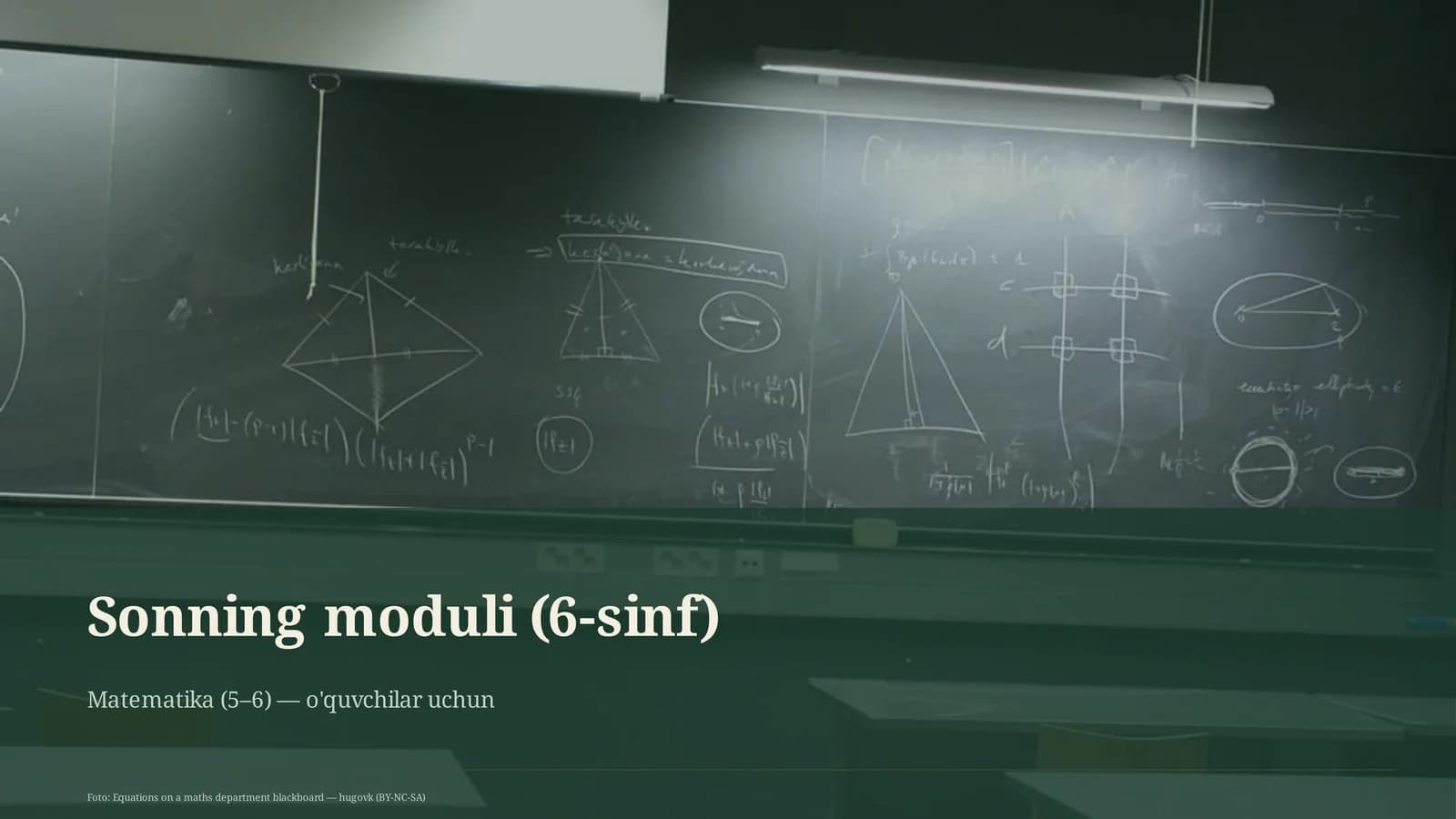Sonning moduli (6-sinf)
