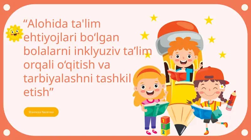 inkluziv ta’lim