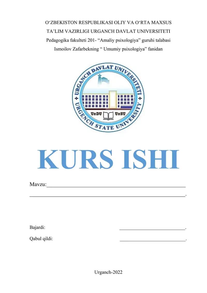 DIQQAT XUSUSIYATLARI