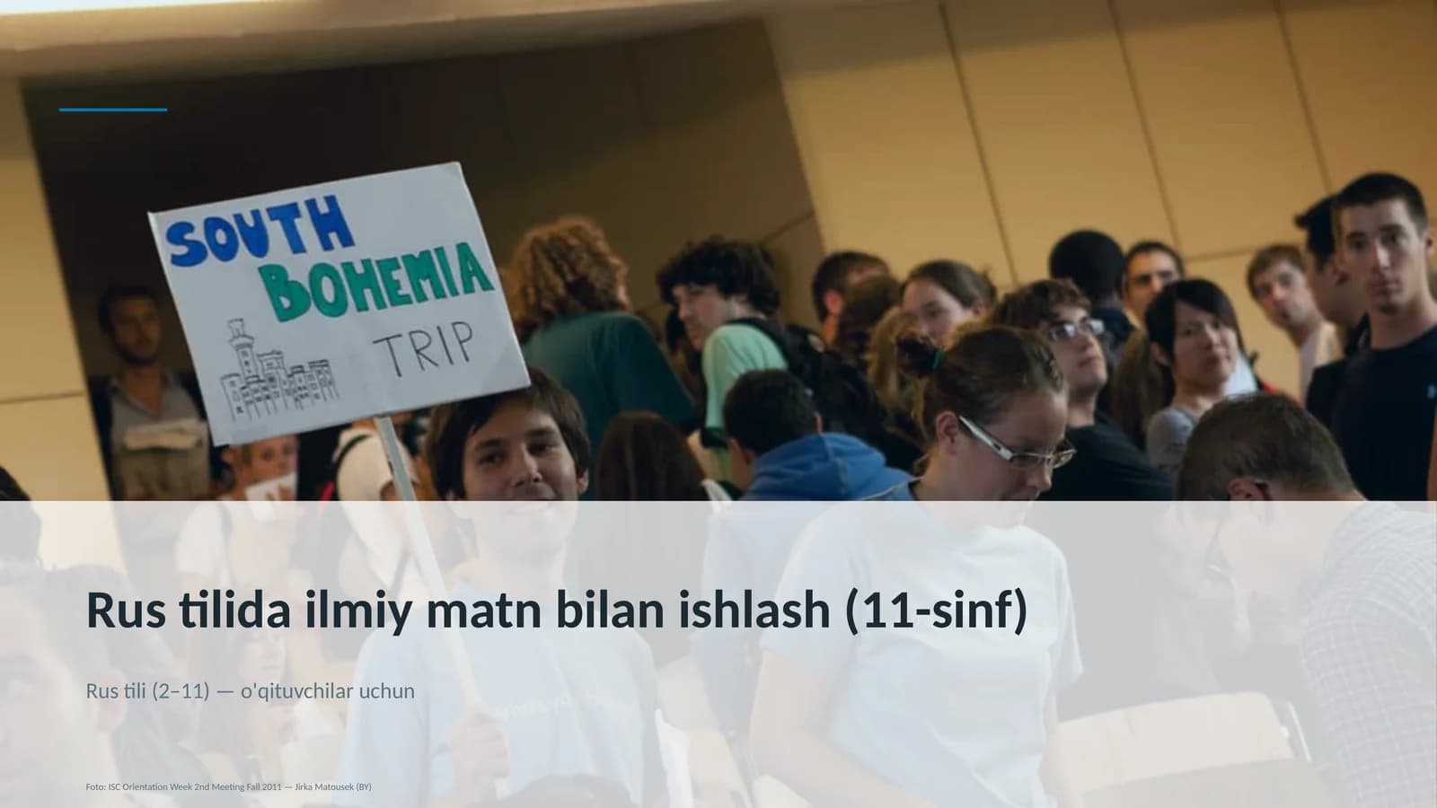 Rus tilida ilmiy matn bilan ishlash (11-sinf)