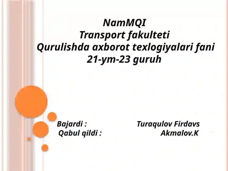 1960-1970 yillarda  kompyuterlar nomlari,tarkibi,ish faoliyati rivojlanishi