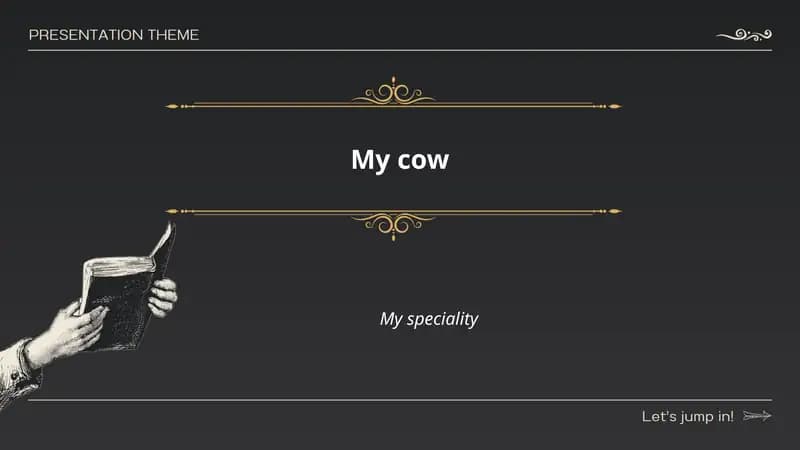 My cow