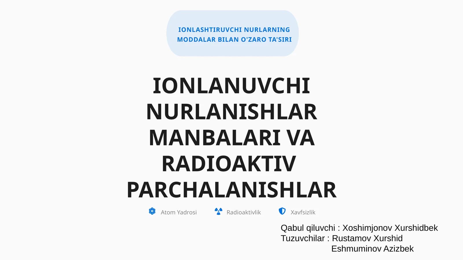IONLASHTIRUVCHI NURLANISH MANBALARI