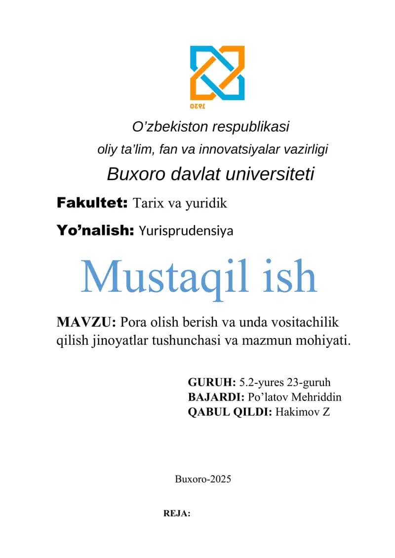 Pora olish