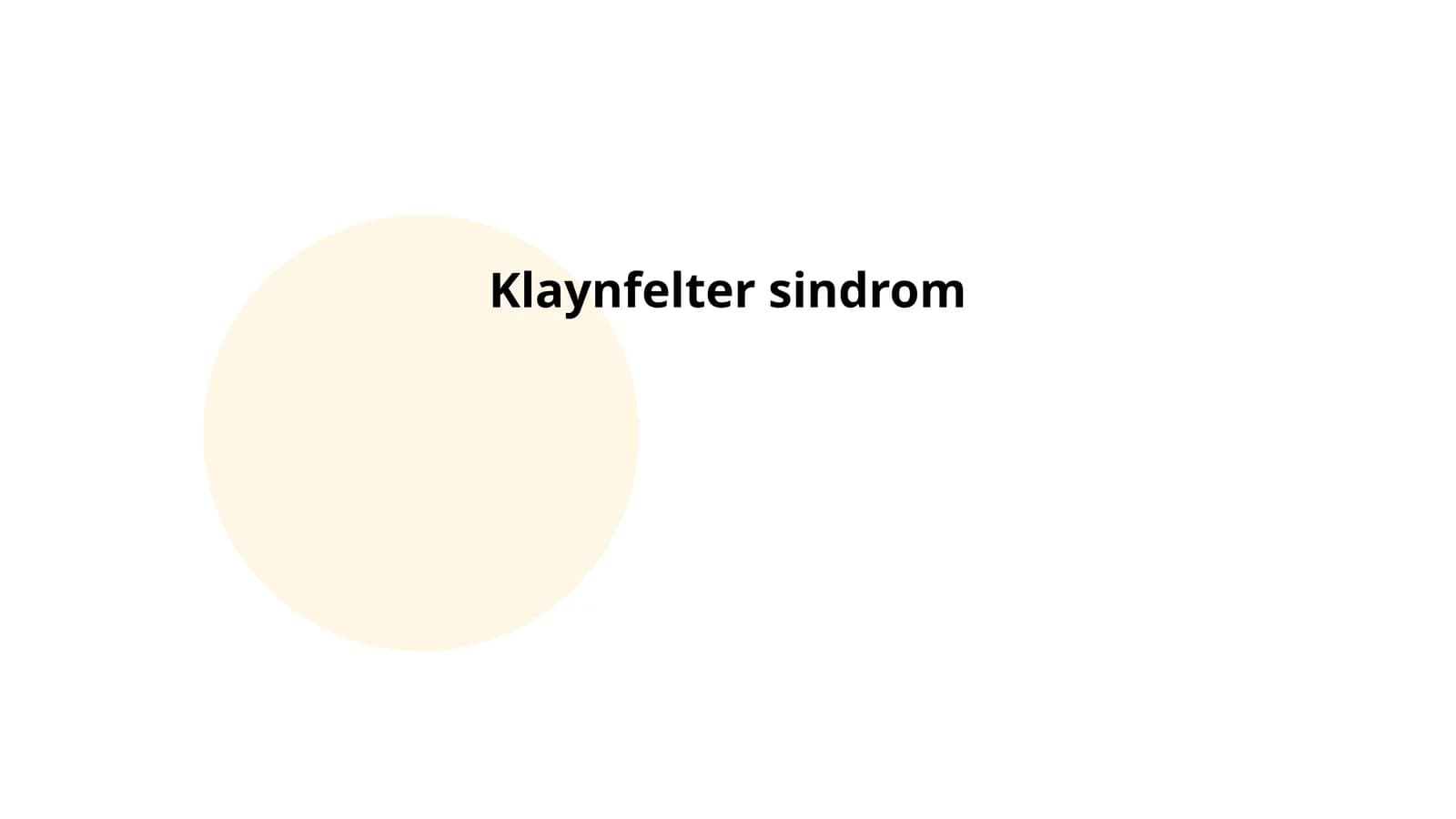 Klaynfelter sindrom