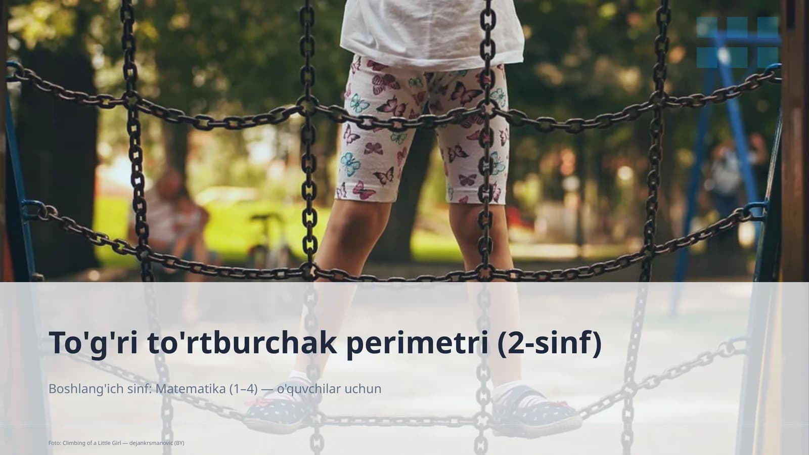 To'g'ri to'rtburchak perimetri (2-sinf)