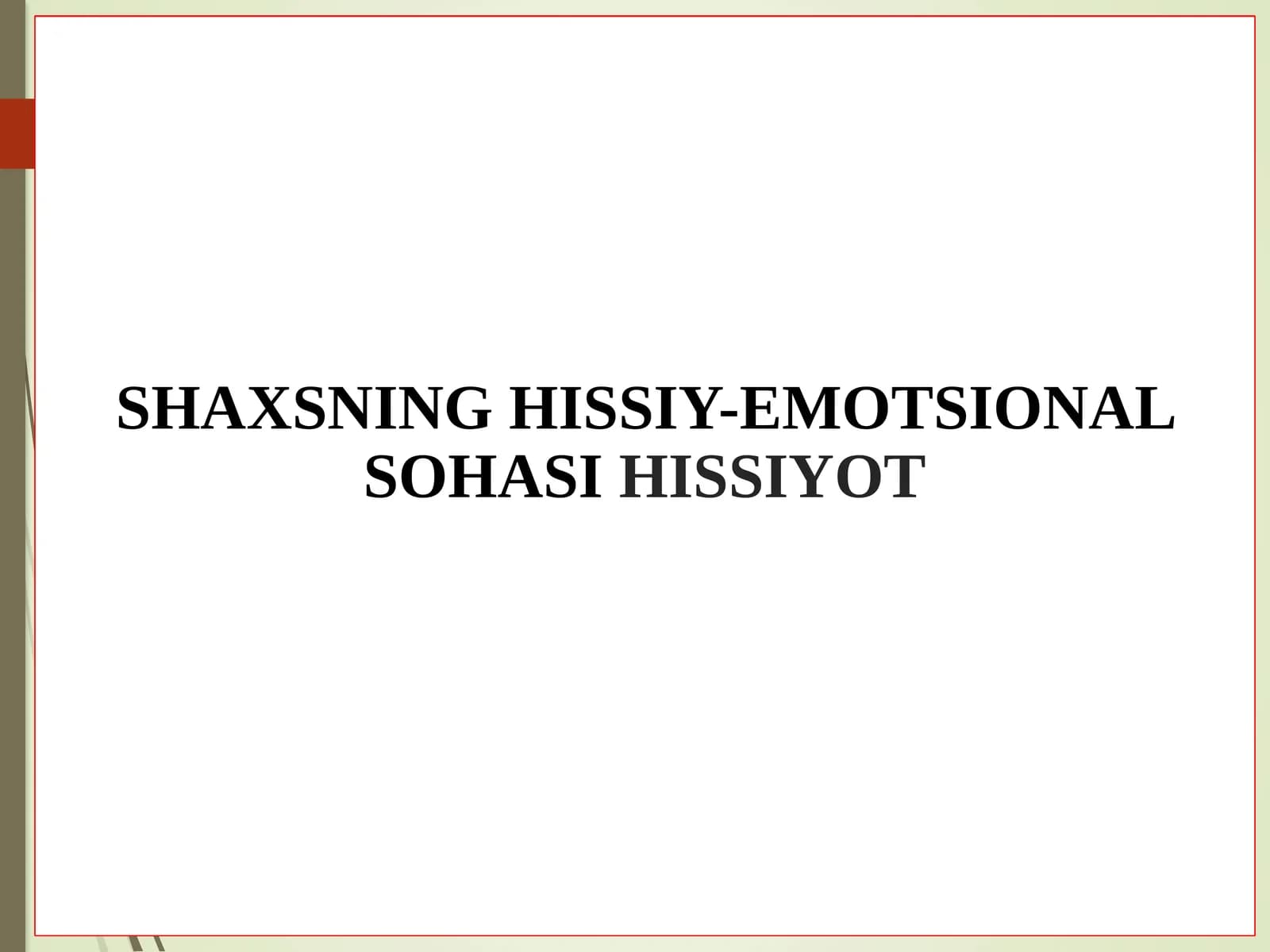 HISSIYOT