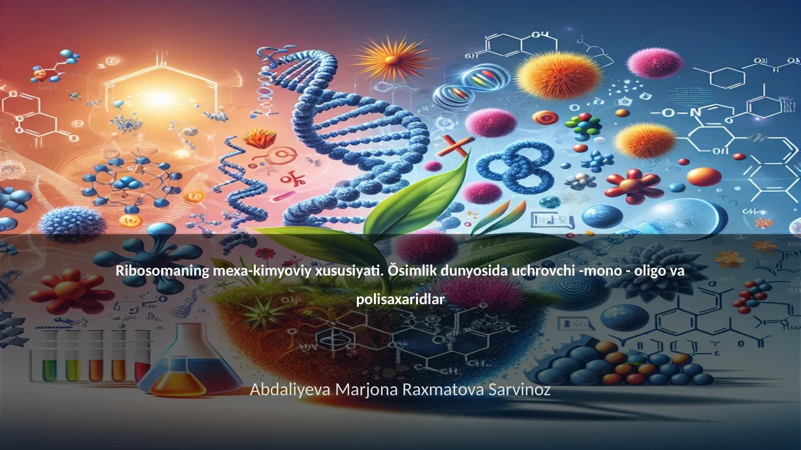 Ribosomaning mexa-kimyoviy xususiyati