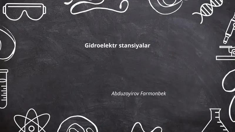 Gidroelektr stansiyalar