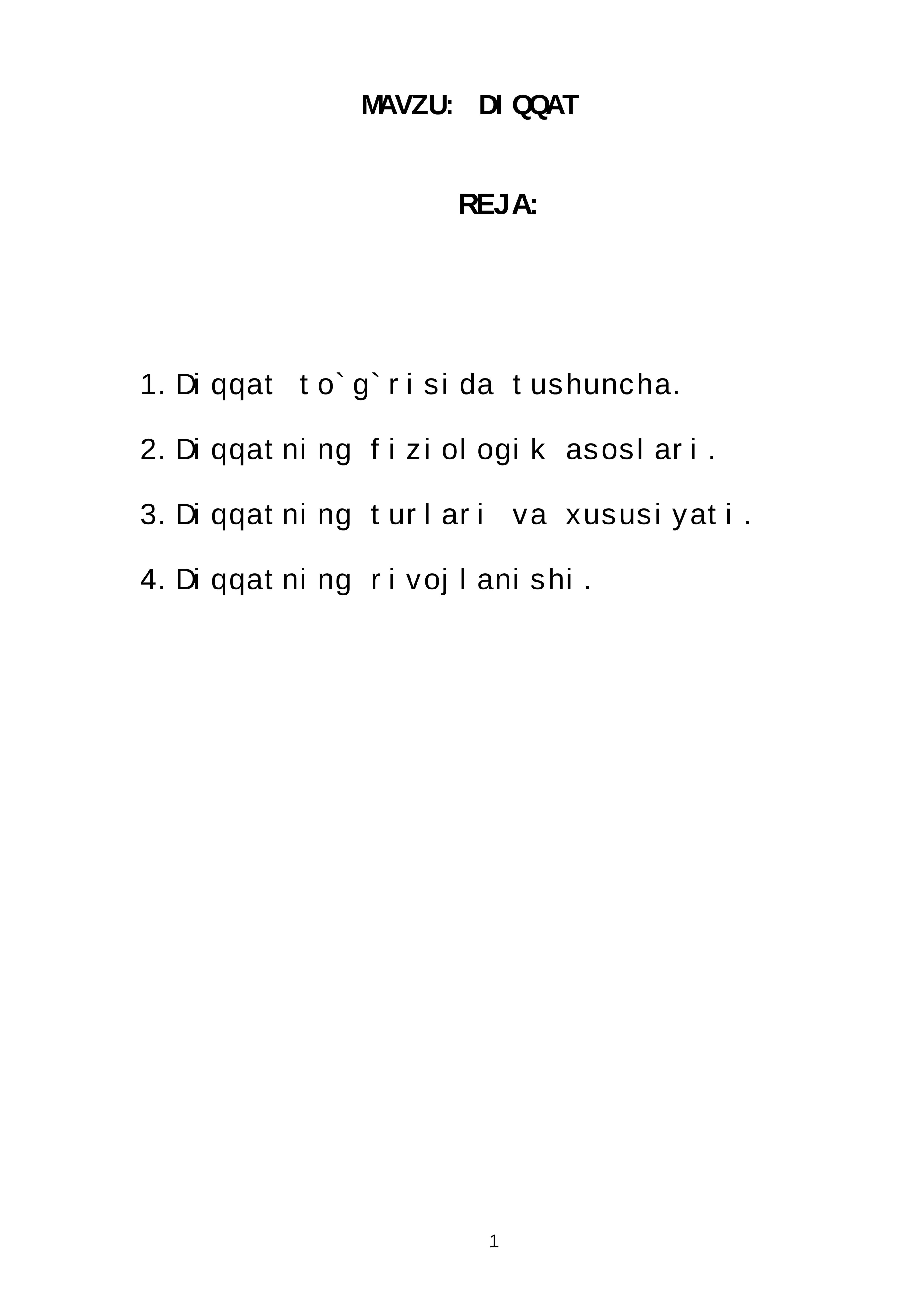Diqqat
