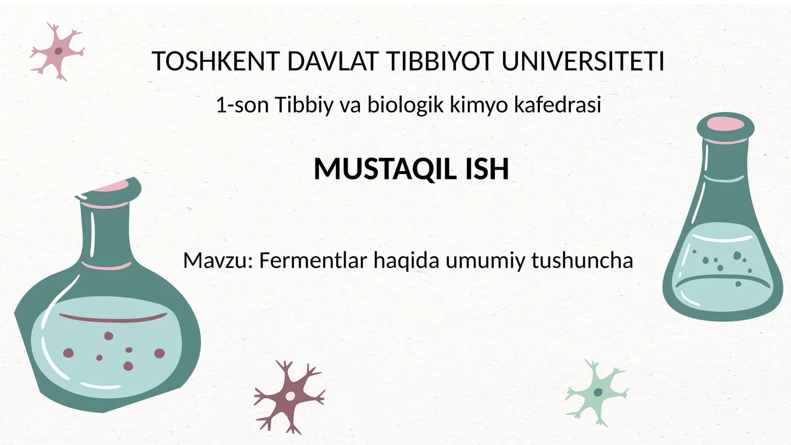 Fermentlar haqida umumiy tushuncha