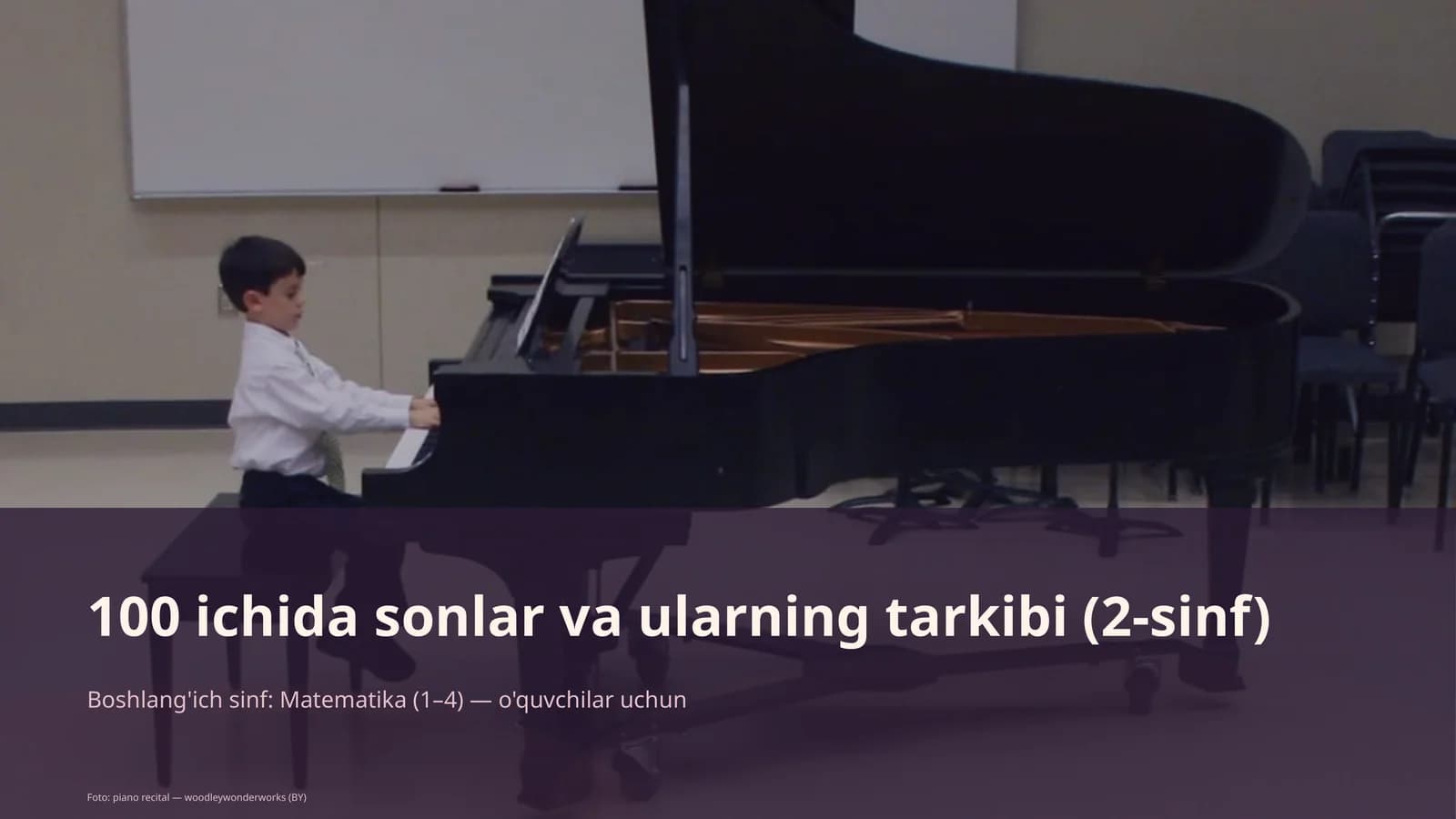 100 ichida sonlar va ularning tarkibi (2-sinf)