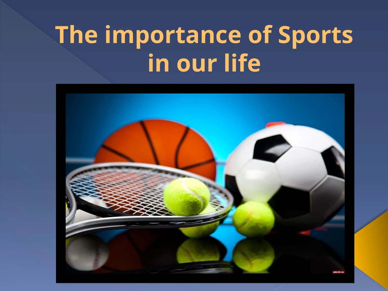 The importance of Sports in ourlife
